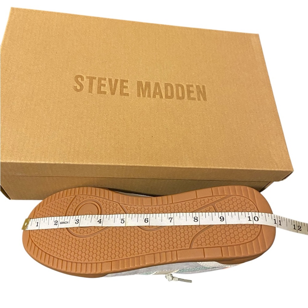 FLAW- Steve Madden Verdict Mesh Sneaker Turquoise Multi Sneaker Womens 9 NEW NIB - Picture 15 of 16
